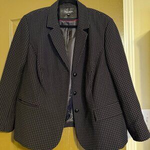 John Meyer Collection Polka Dot Blazer